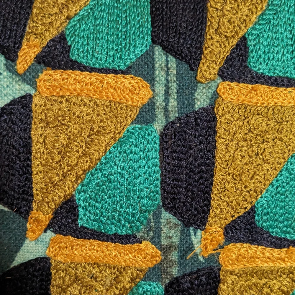 West Elm embroidered 16